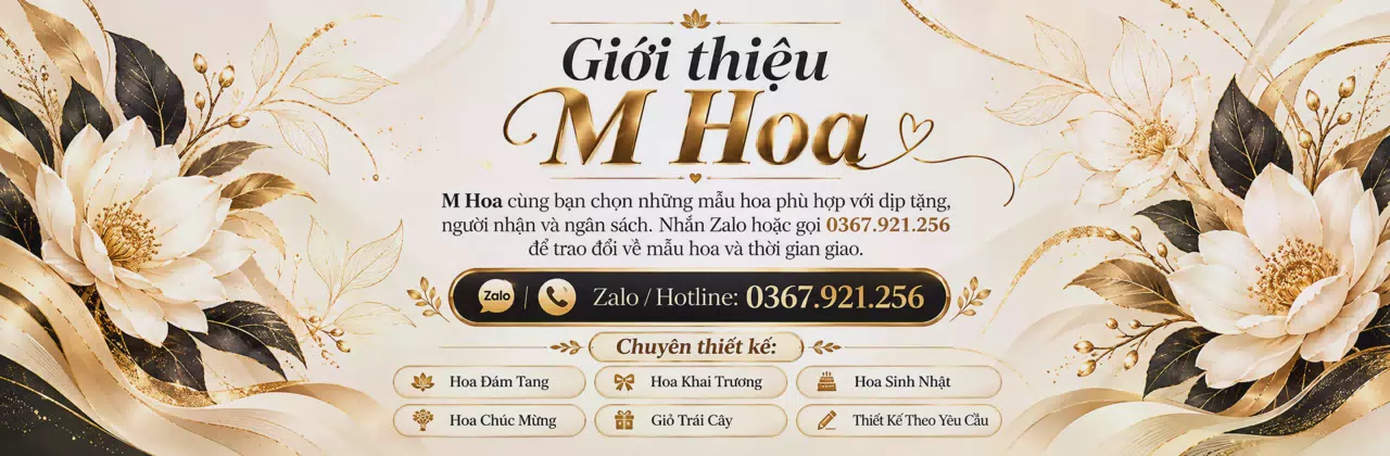 Ảnh bìa Shop hoa tươi Phường Thanh Khê Đà Nẵng - Hoa gửi trao, tình ở lại